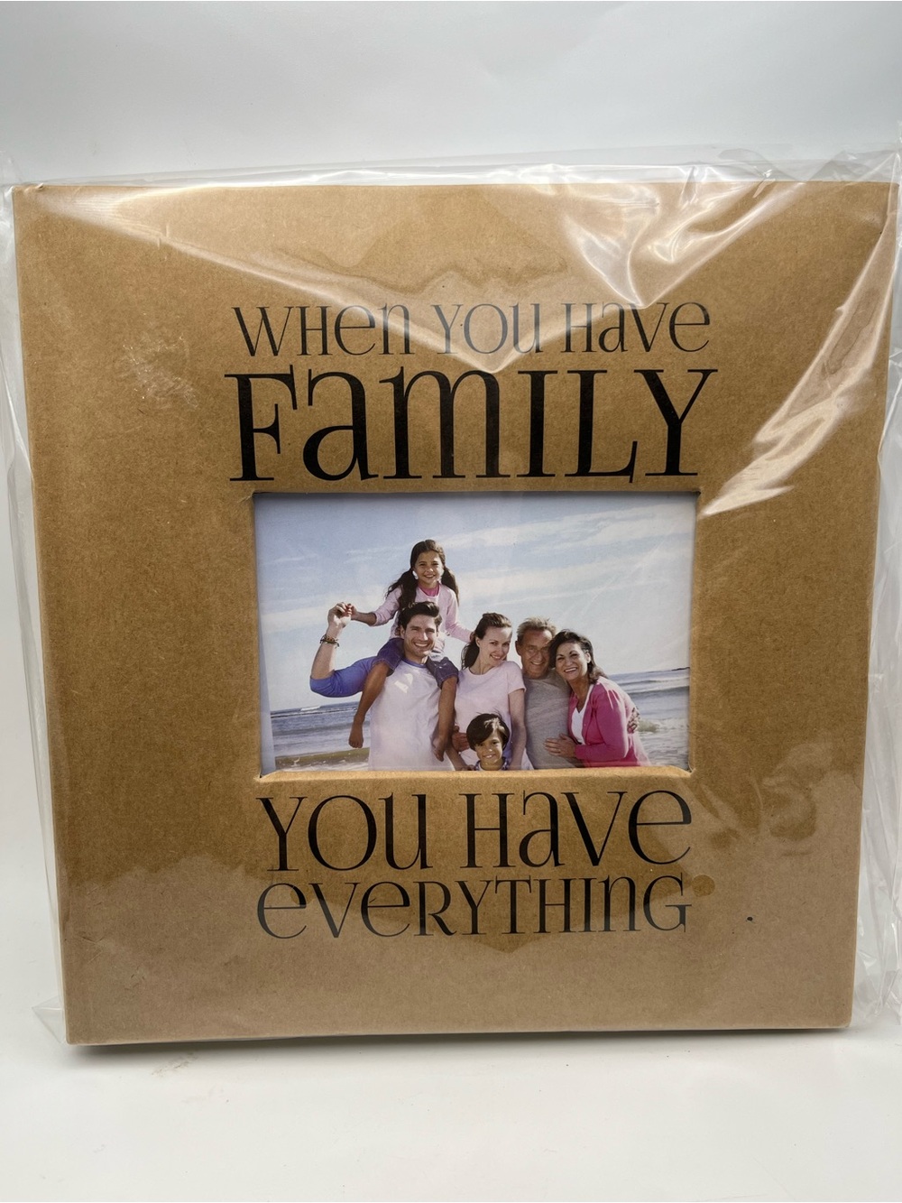 Source Unknown Brown 'When You Have Family' Picture Frame